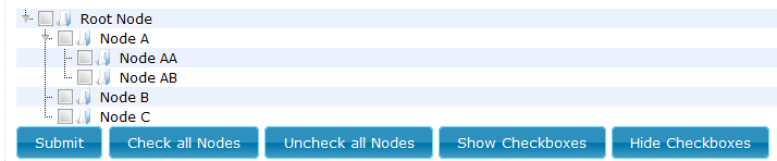 Struts2 jQuery Tree Tag with Checkboxes